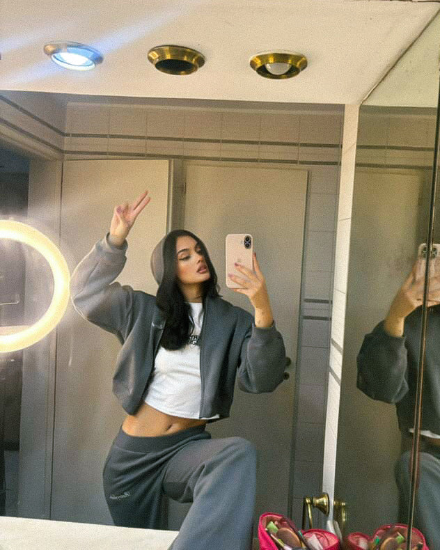 Jogging Femme Gris