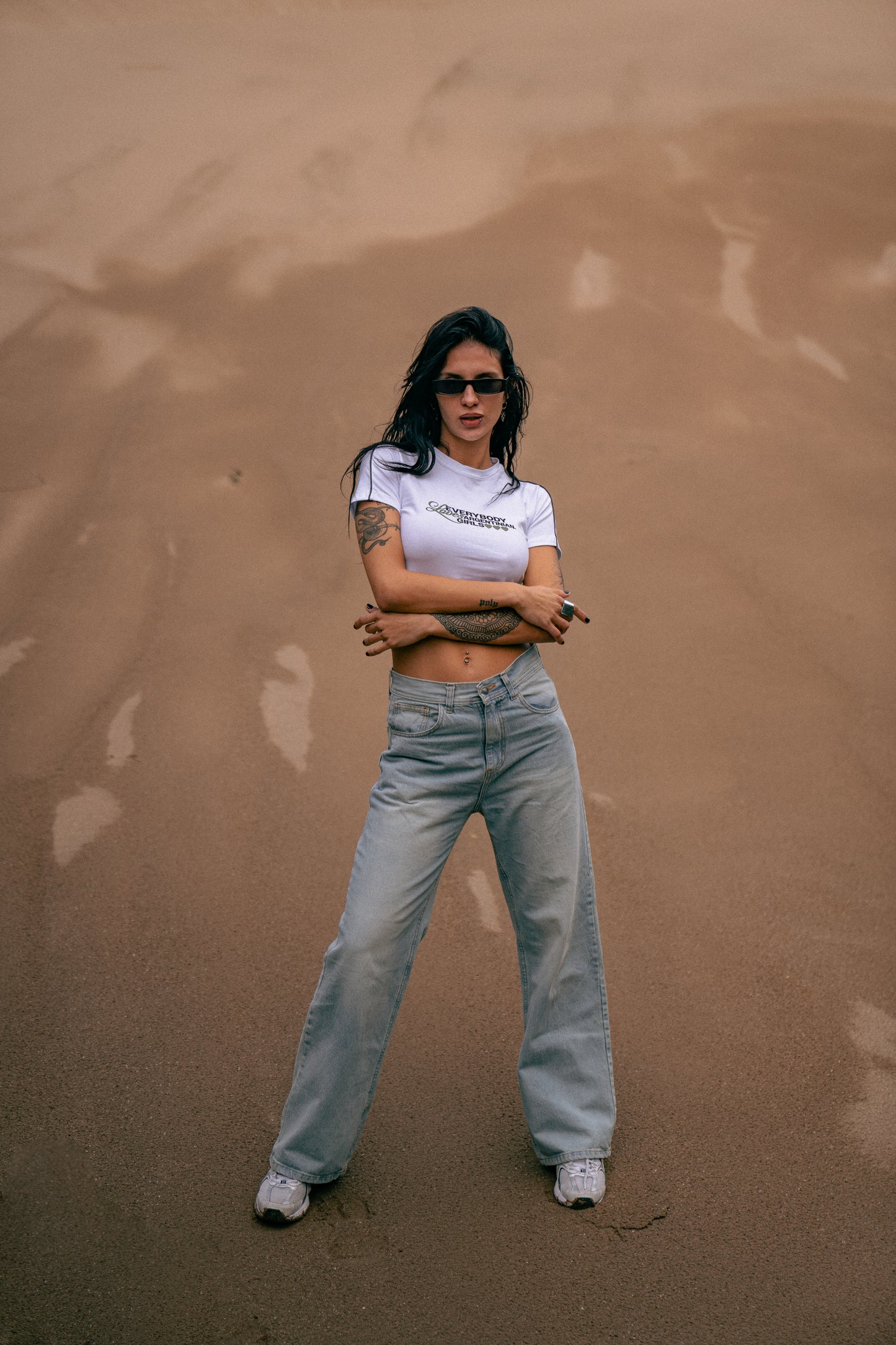 Crop Top Argentinian Blanco