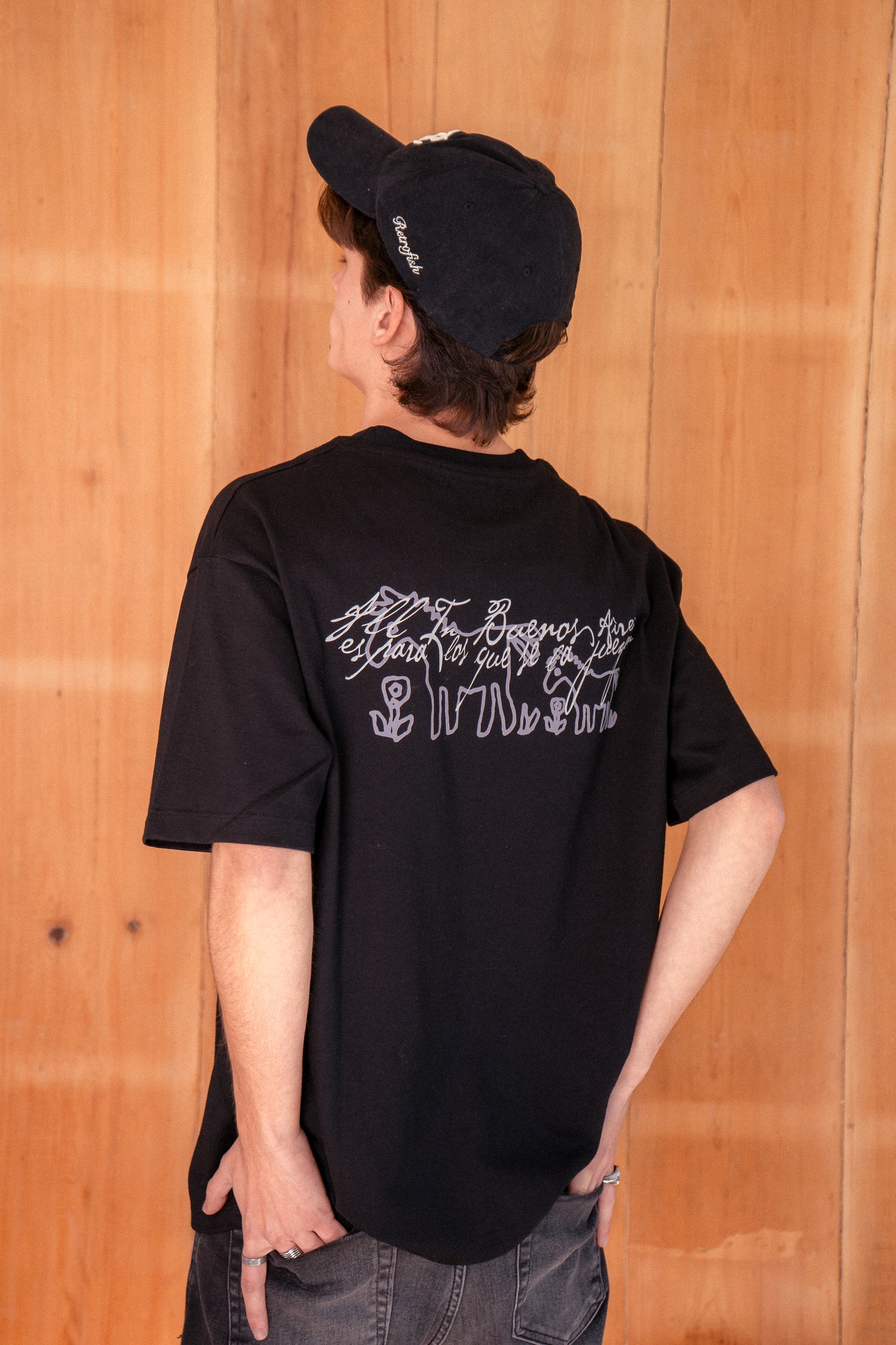 Remera All In Buenos Aires Negra