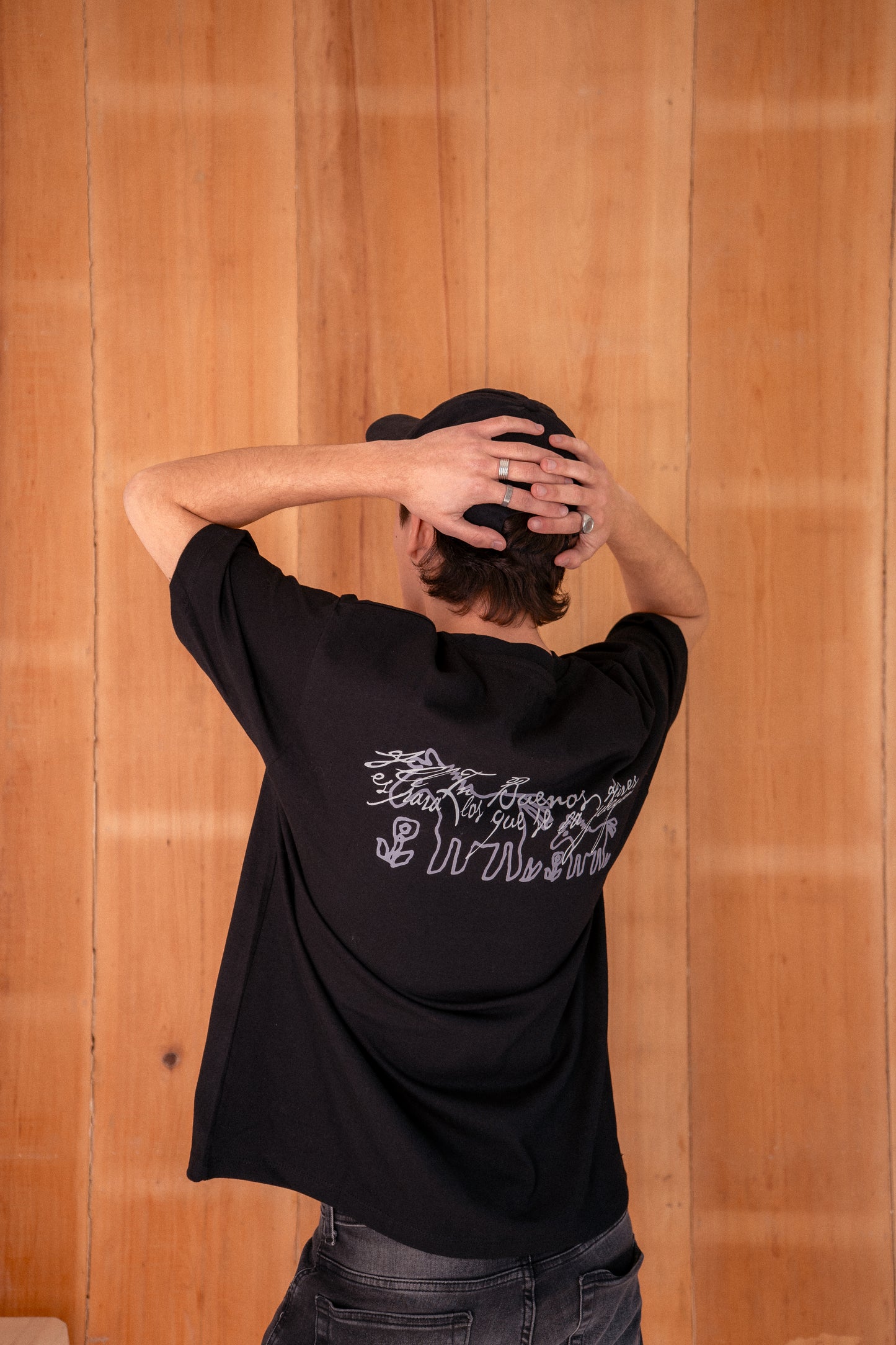 Remera All In Buenos Aires Negra