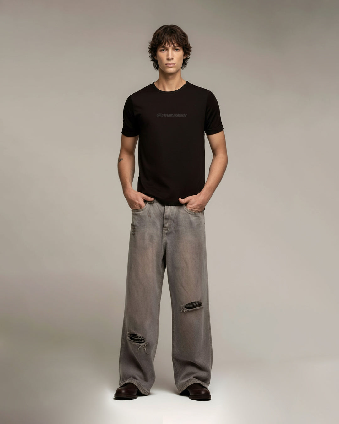 Pantalón Washed Roturas