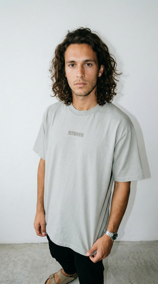 Remera Dead Fish Beige