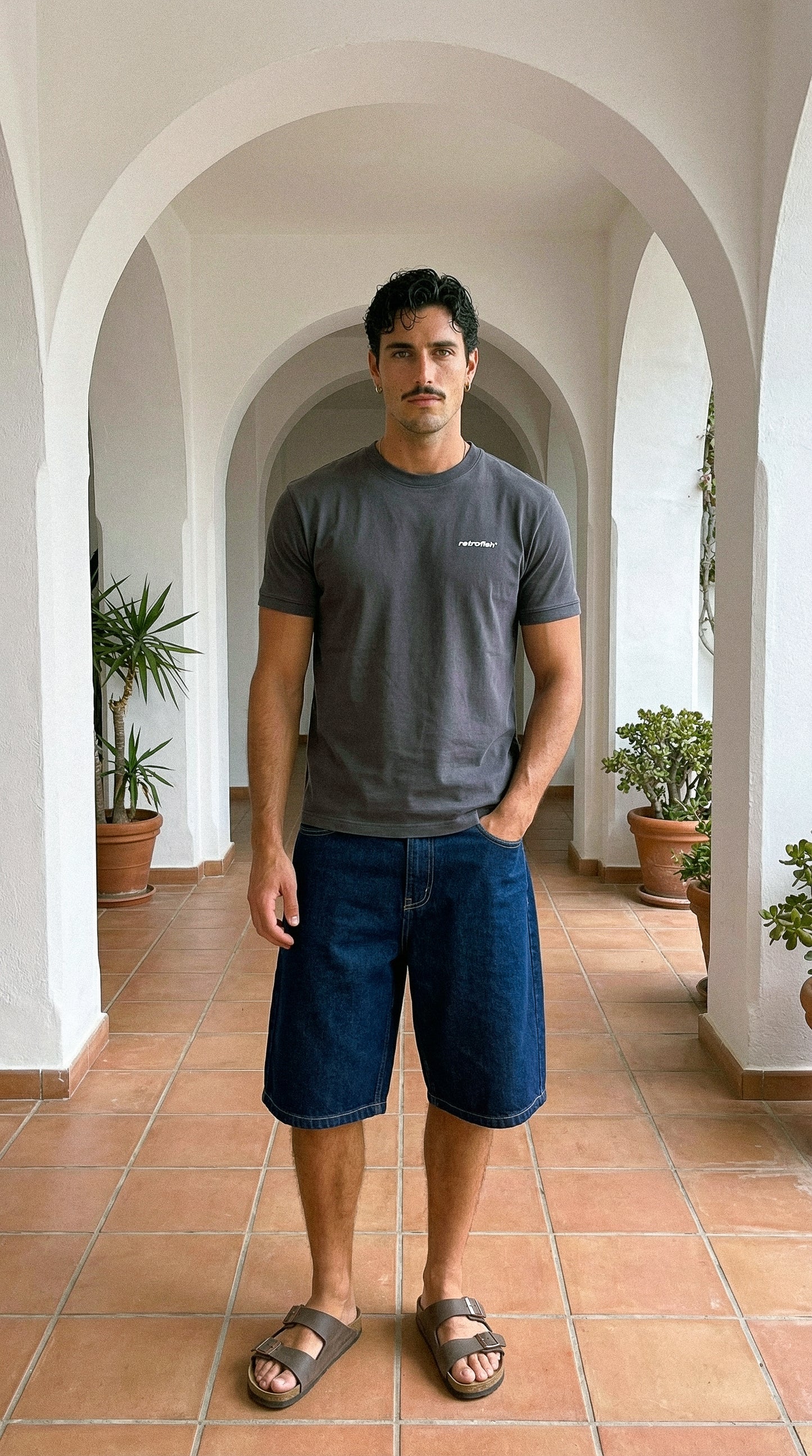 Remera Beer Budget Gris