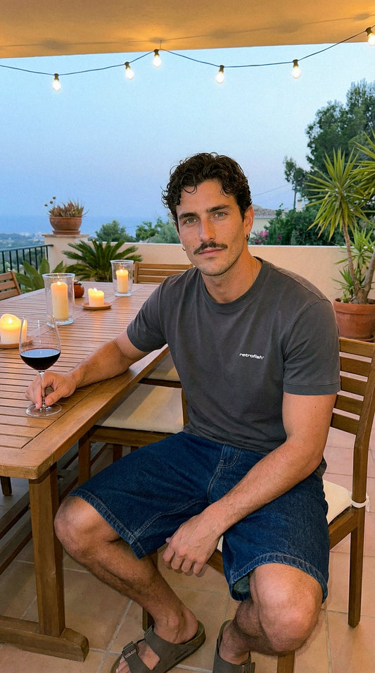 Remera Beer Budget Gris