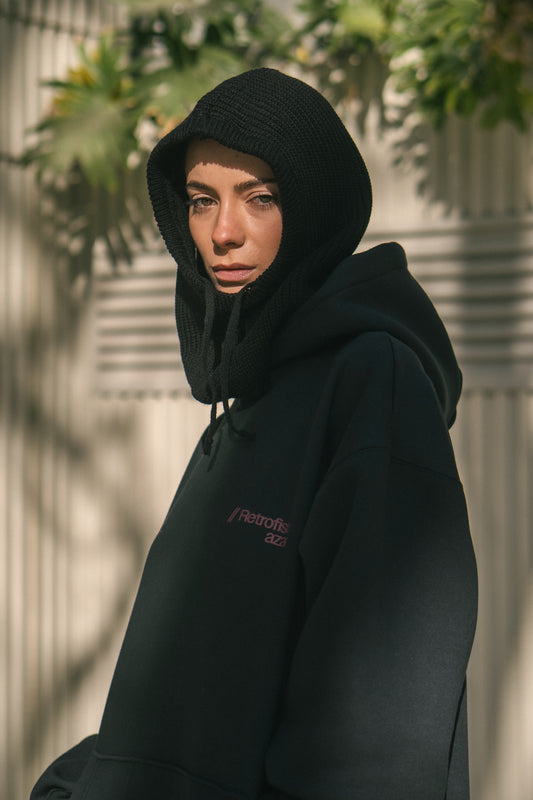 Balaclava Tejida Negra