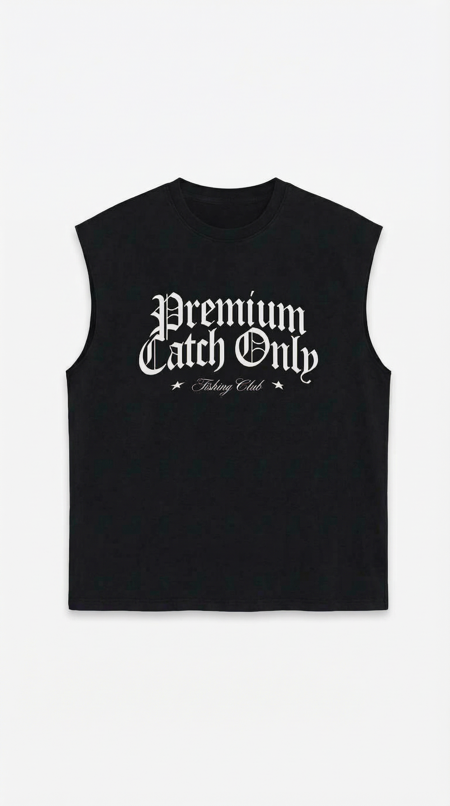 Musculosa Negra Premium Catch